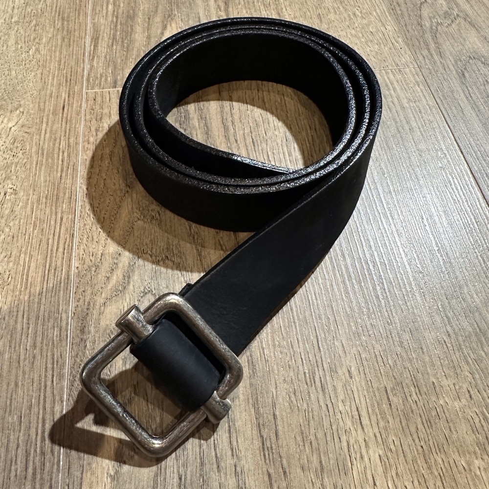 Women’s Black Leather Belt